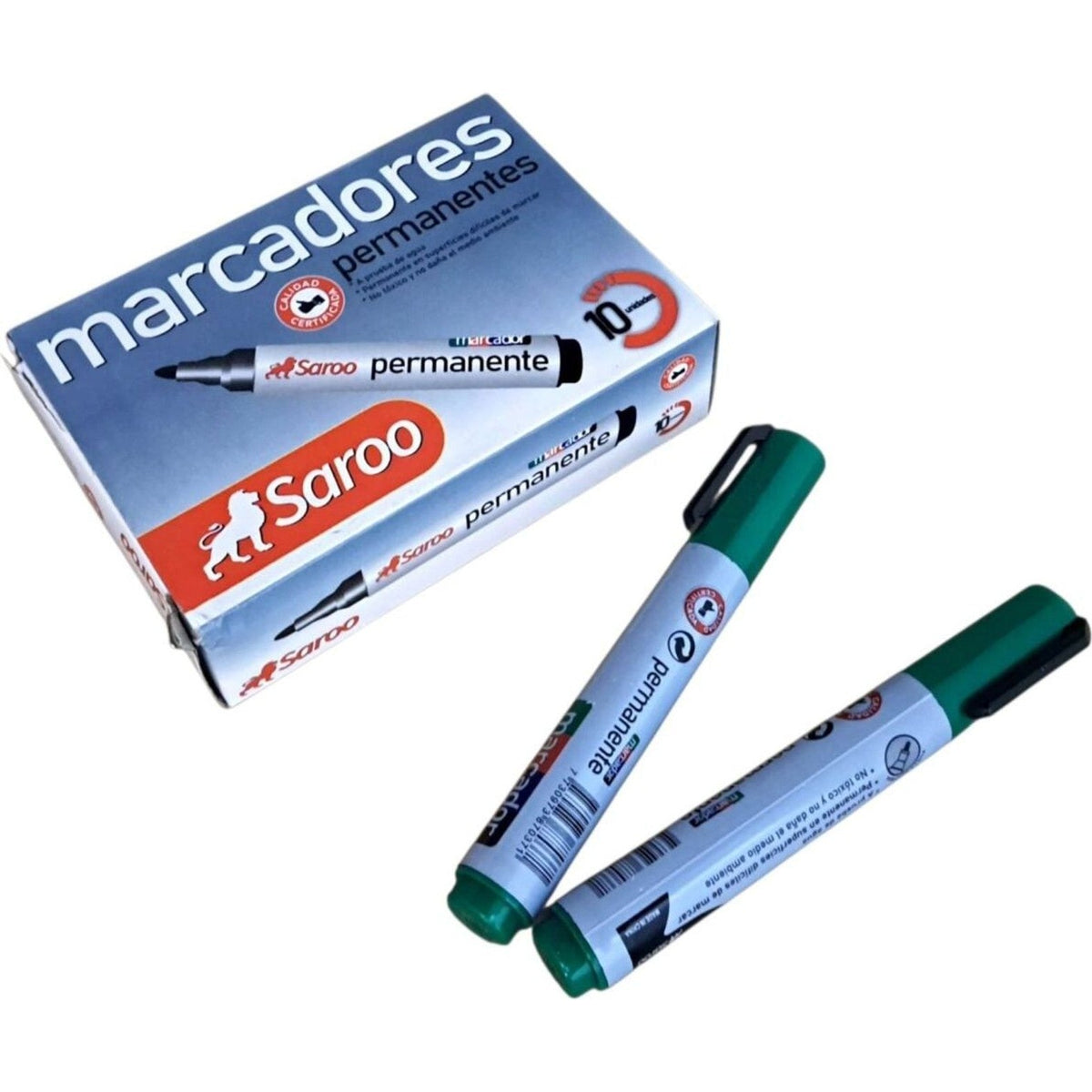 MARCADOR PERMANENTE VERDE