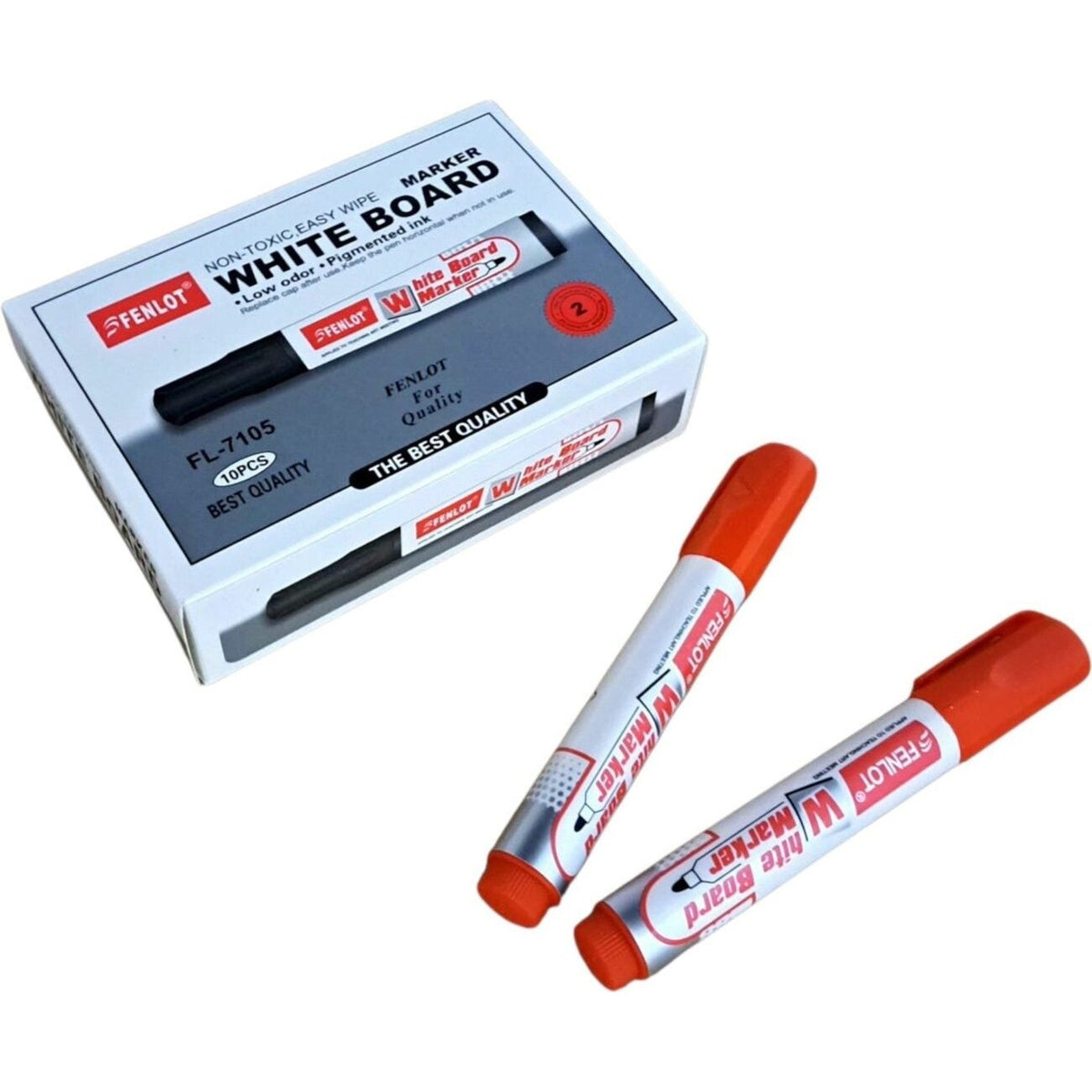 MARCADOR PIZARRA ROJO