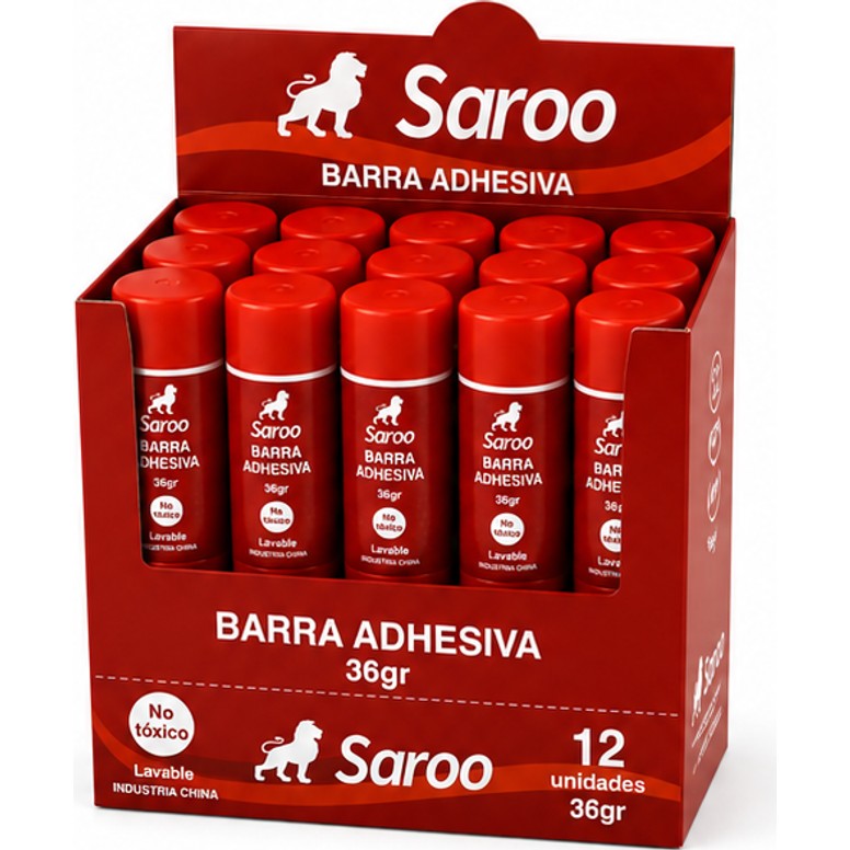 BARRA ADHESIVA SAROO 36 GR