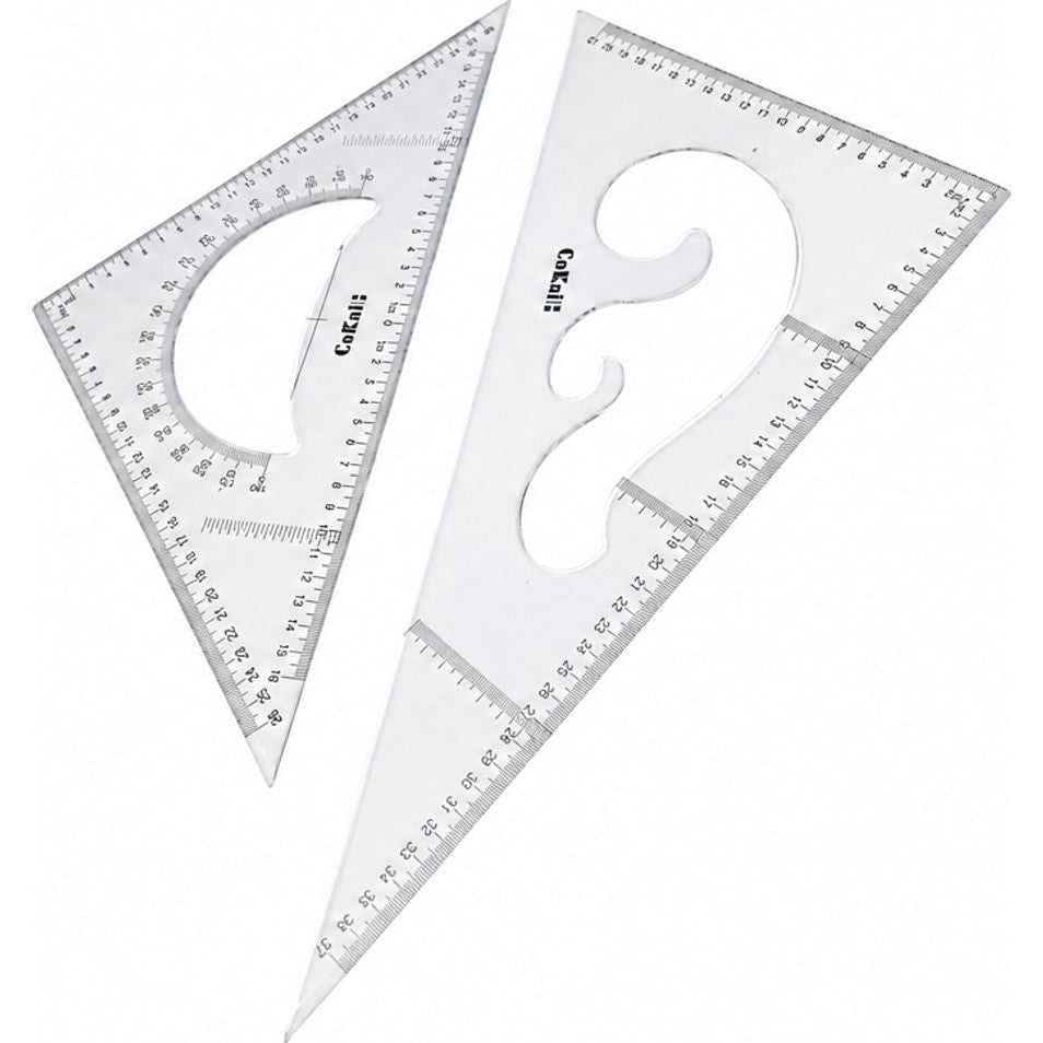 ESCUADRA SET X 2 DE 40CM