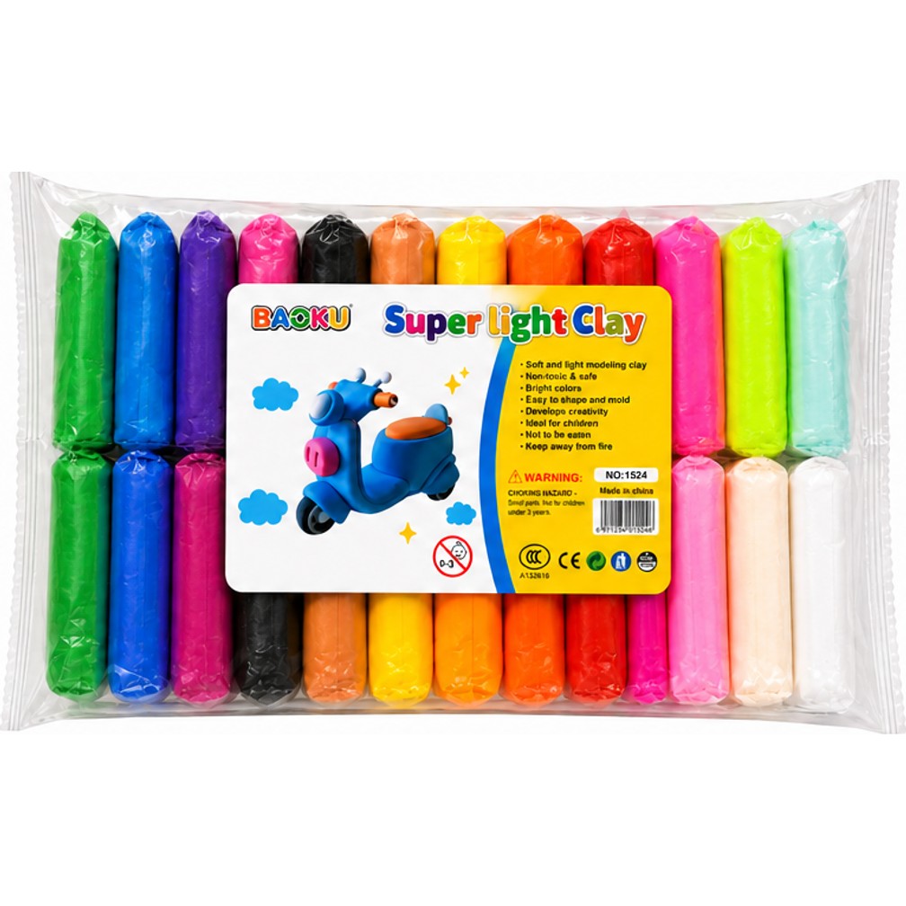 FOAMY MOLDEABLE 24 PCS