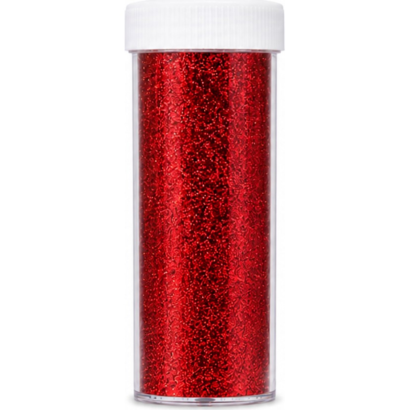 BRILLANTINA 100GR ROJO 12 PCS