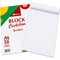 BLOCK CARTULINA A4 COLOR 24 HOJAS