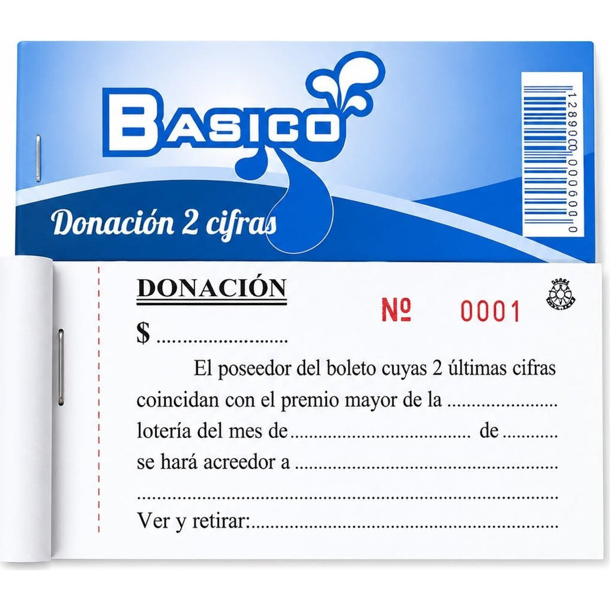 TALONARIO DONACION 2 CIFRAS