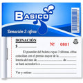 TALONARIO DONACION 3 CIFRAS