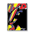 CUADERNOLA 100 HOJAS SUPER T/D SAROO ARTE - FUNDA X 4