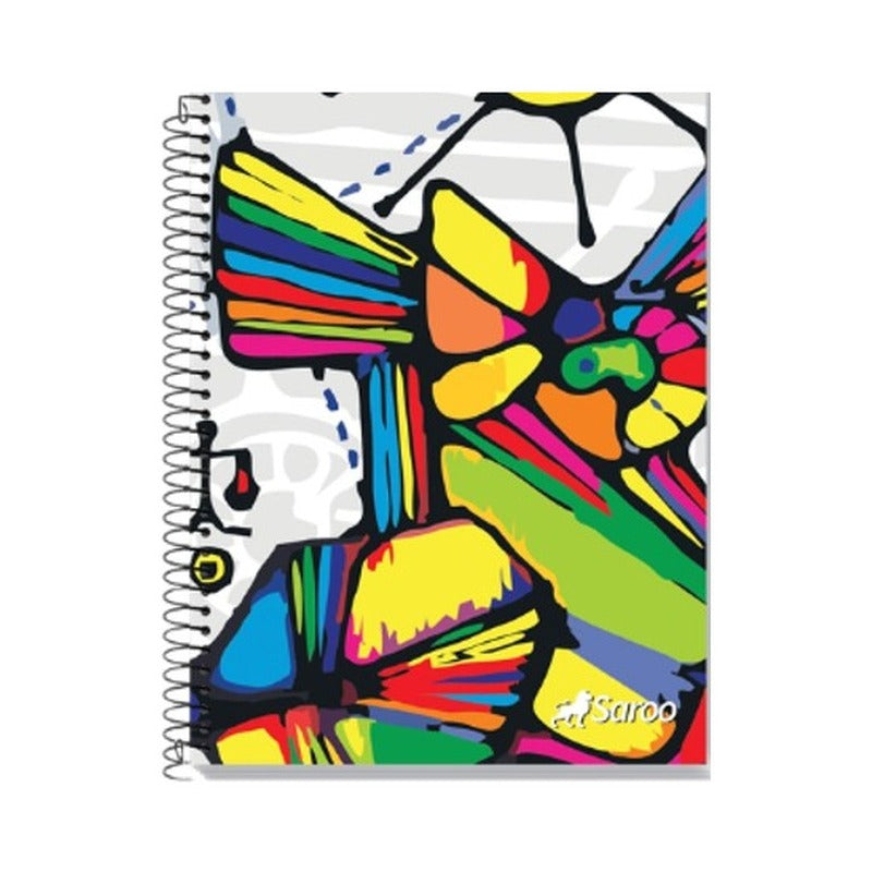 CUADERNOLA 200 HOJAS SUPER TAPA DURA SURTIDAS - FUNDA X 4