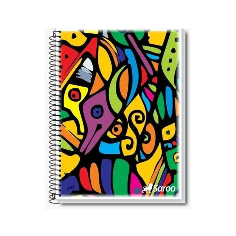 CUADERNOLA 96 HOJAS FLEX SAROO CAUSAS - FUNDA X 10
