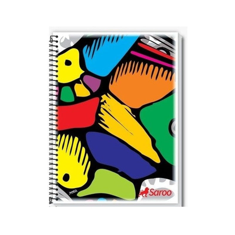 CUADERNOLA 96 HOJAS FLEX SAROO CAUSAS - FUNDA X 10