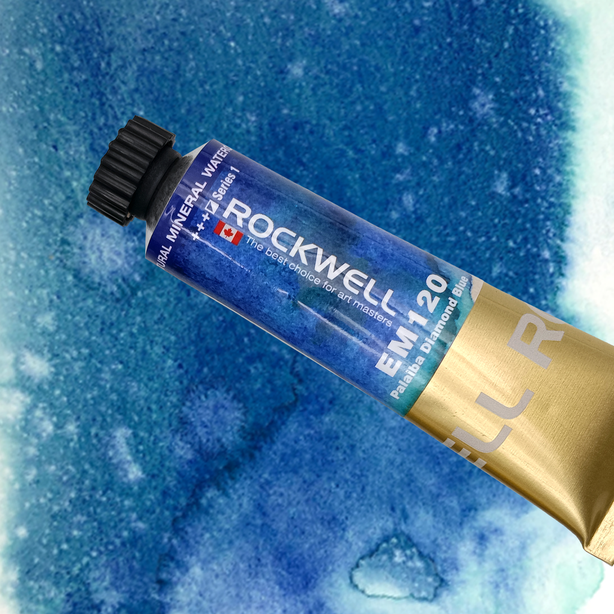 Acuarela Rockwell EM120 Palaiba Diamond Blue 15 ml