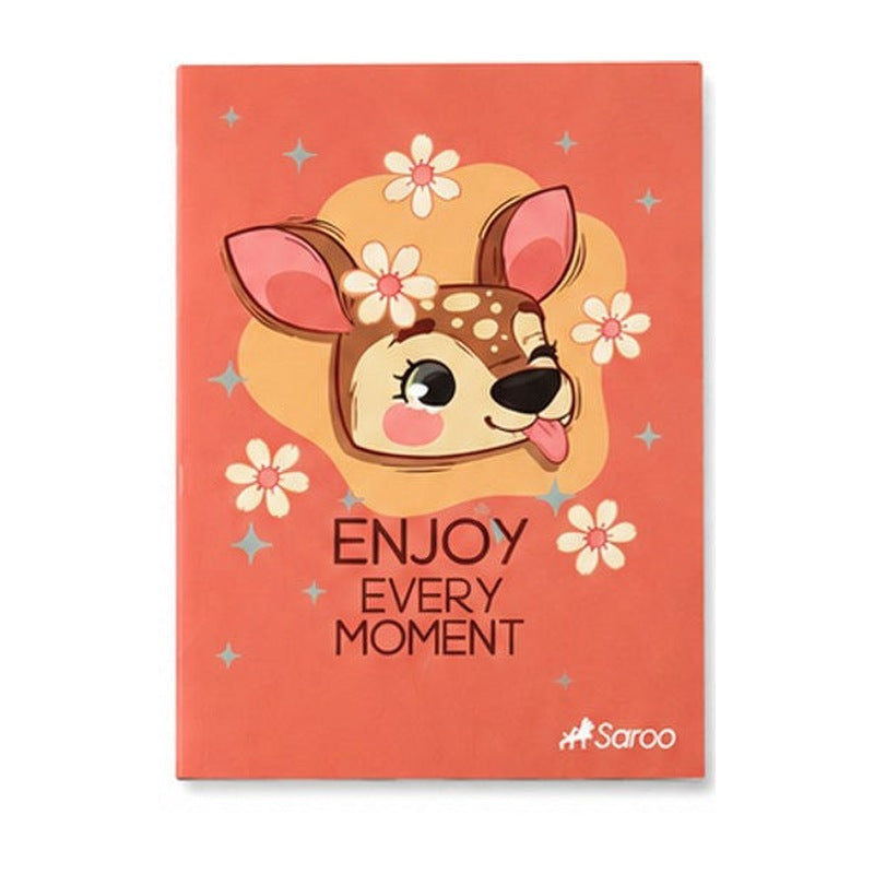 CUADERNO 48 HOJAS SAROO - FUNDA X 8