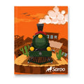 CUADERNO 48 HOJAS SAROO LISOS - FUNDA X 12