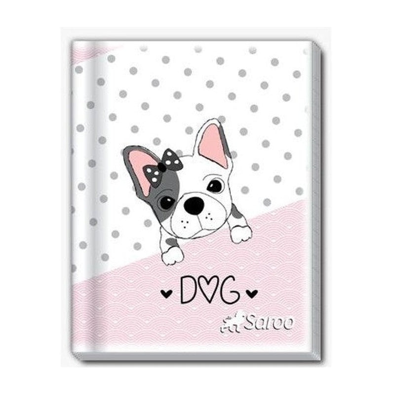 CUADERNO 72 HOJAS SAROO - FUNDA X 10