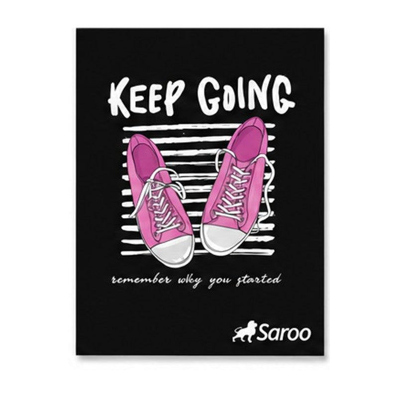 CUADERNO 72 HOJAS SAROO NIÑA - FUNDA X 10