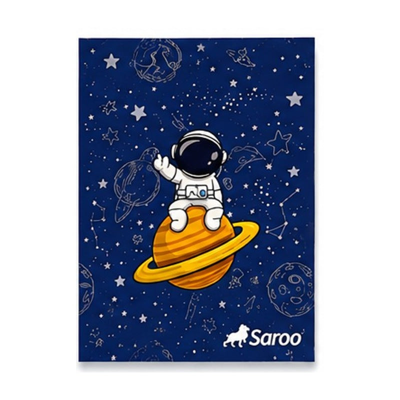 CUADERNO 72 HOJAS SAROO NIÑO - FUNDA X 10
