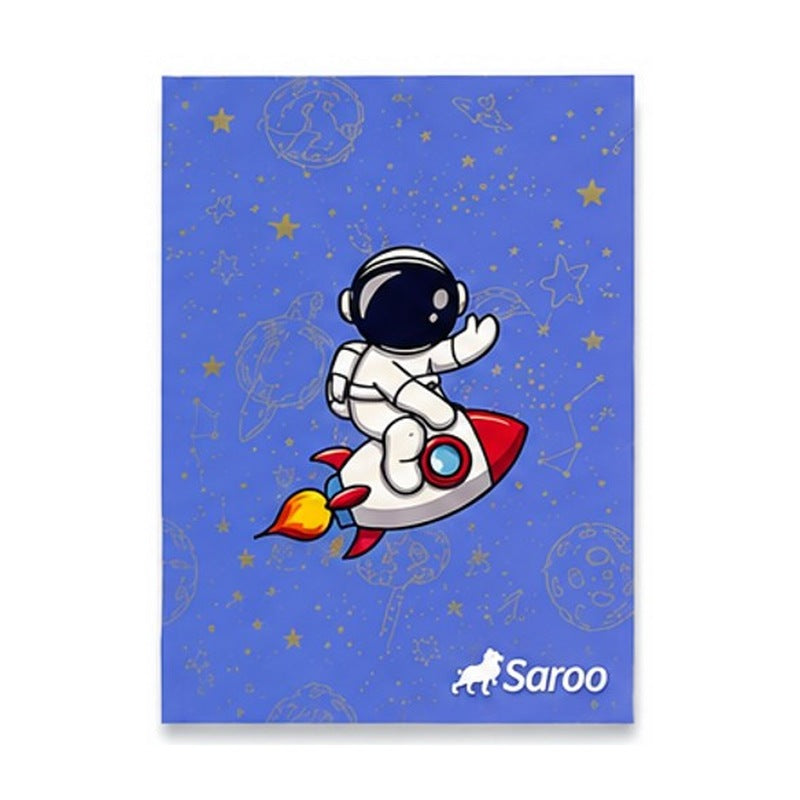 CUADERNO 72 HOJAS SAROO NIÑO - FUNDA X 10