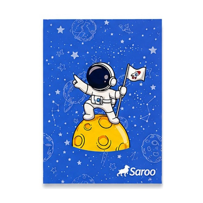CUADERNO 72 HOJAS SAROO NIÑO - FUNDA X 10
