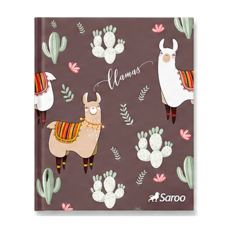 CUADERNO 96 HOJAS SAROO - FUNDA X 8