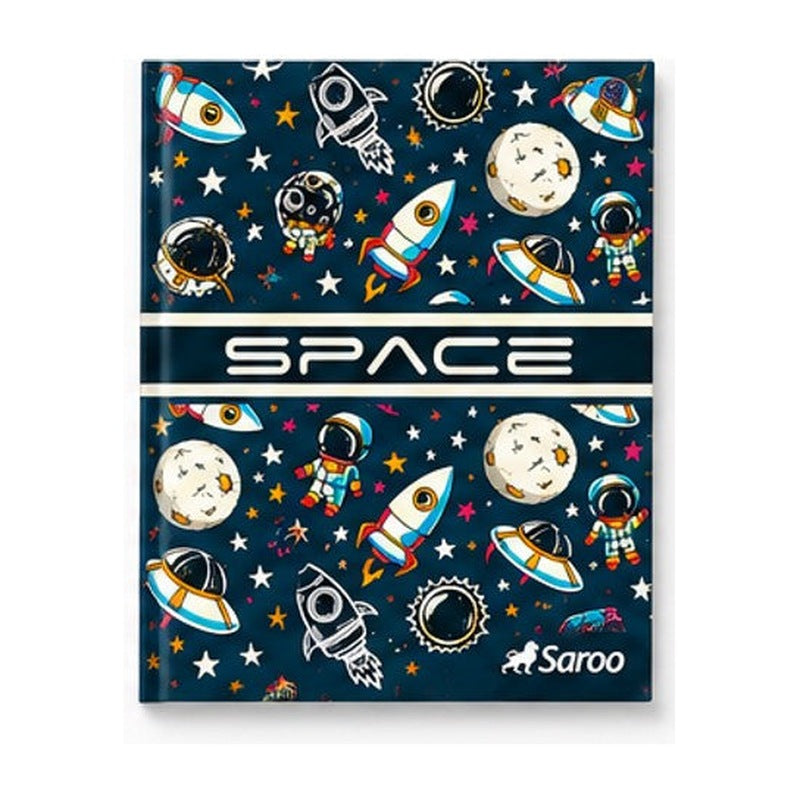 CUADERNO 96 HOJAS SAROO - FUNDA X 8