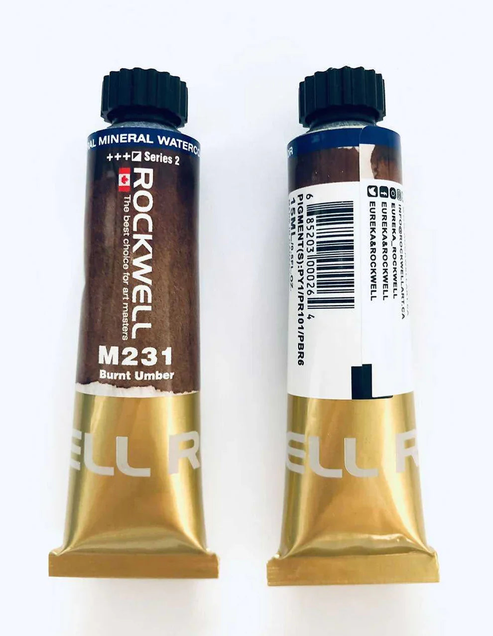 Acuarela Rockwell M231 Burnt Umber 15 ml