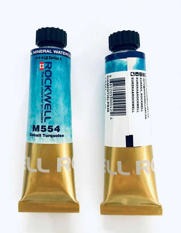 Acuarela Rockwell M554 Cobalt Turquoise 15 ml