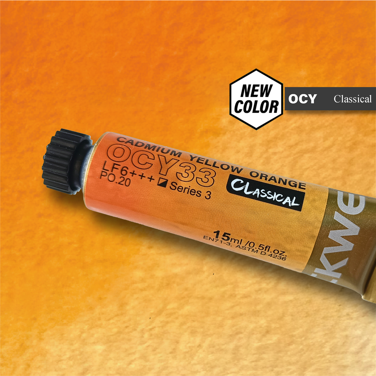 Acuarela Rockwell OCY33 Cadmium Yellow 15 ml