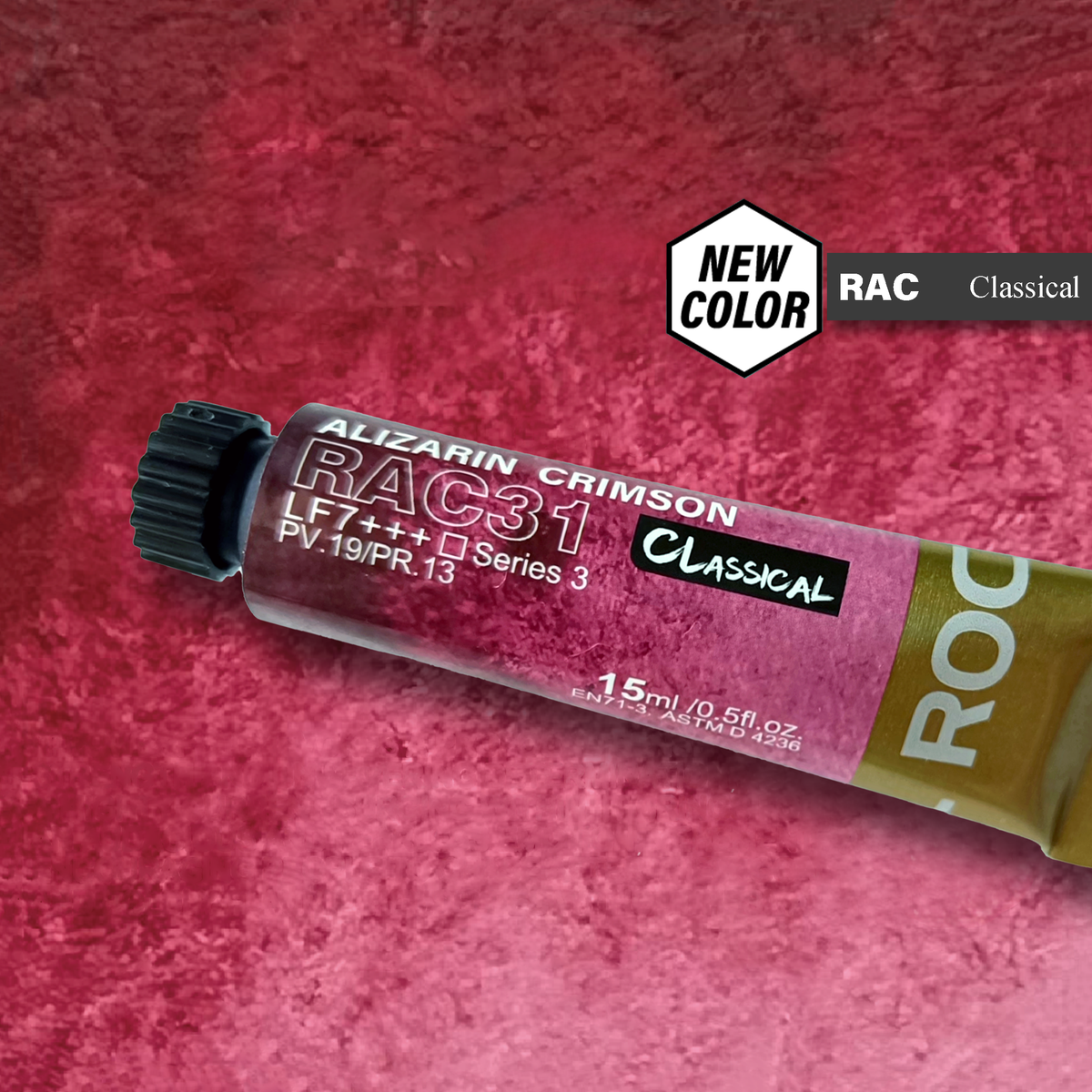 Acuarela Rockwell RAC31 Alizarin Crimson 15 ml