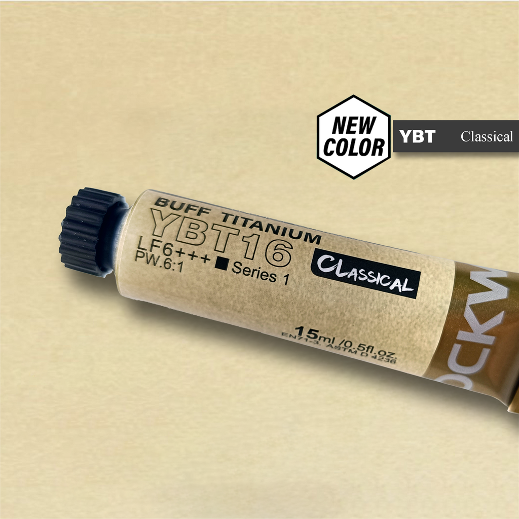 Acuarela Rockwell YBT16 Buff Titanium 15 ml