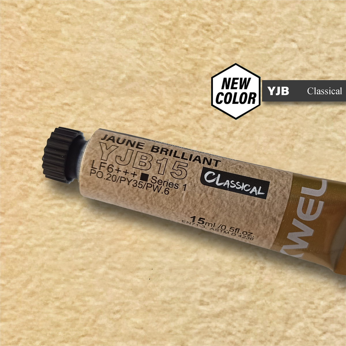 Acuarela Rockwell YJB15 Jaune Brilliant 15 ml