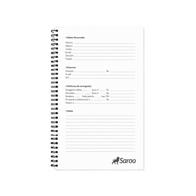 CUADERNO PLANIFICADOR SUPER T/D - FUNDA X 5