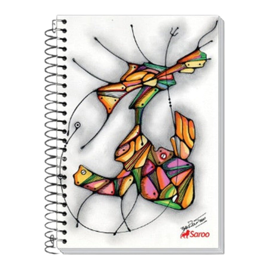 CUADERNO ORGANIZADOR ARTE & COLOR - JUAN CARLOS BARRETO - FUNDA X 5