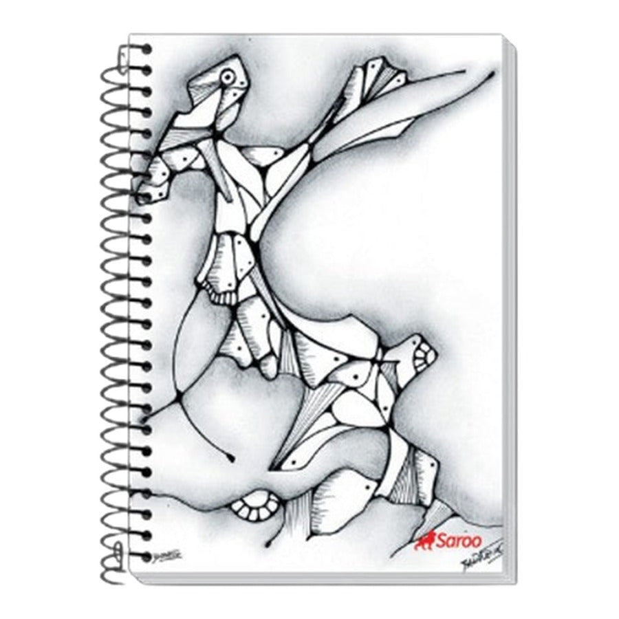 CUADERNO ORGANIZADOR ARTE & COLOR - JUAN CARLOS BARRETO - FUNDA X 5