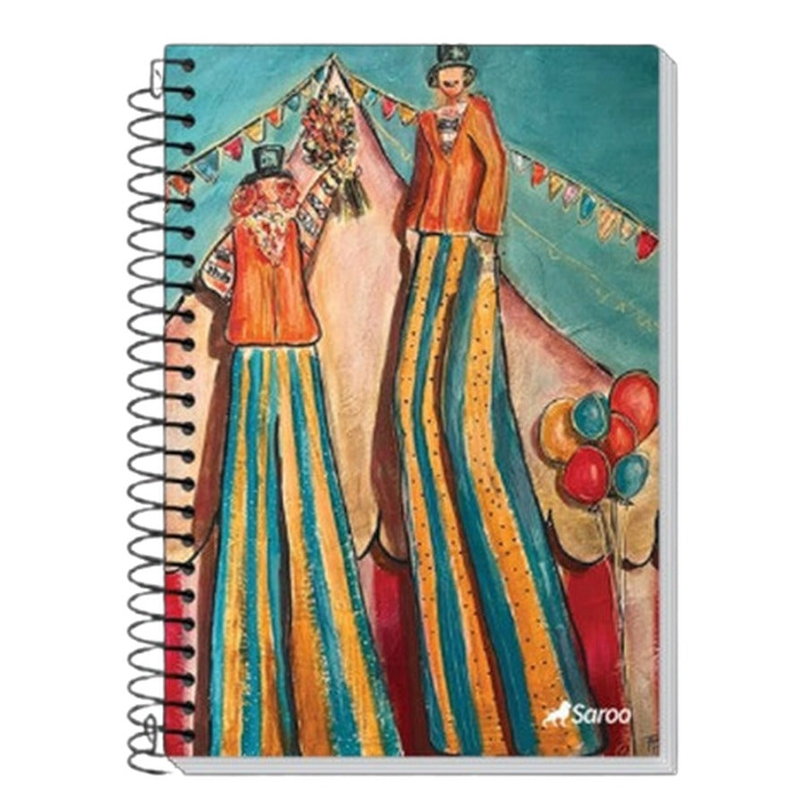 CUADERNO ORGANIZADOR ARTE & COLOR - PATRICIA BAUZA - FUNDA X 5