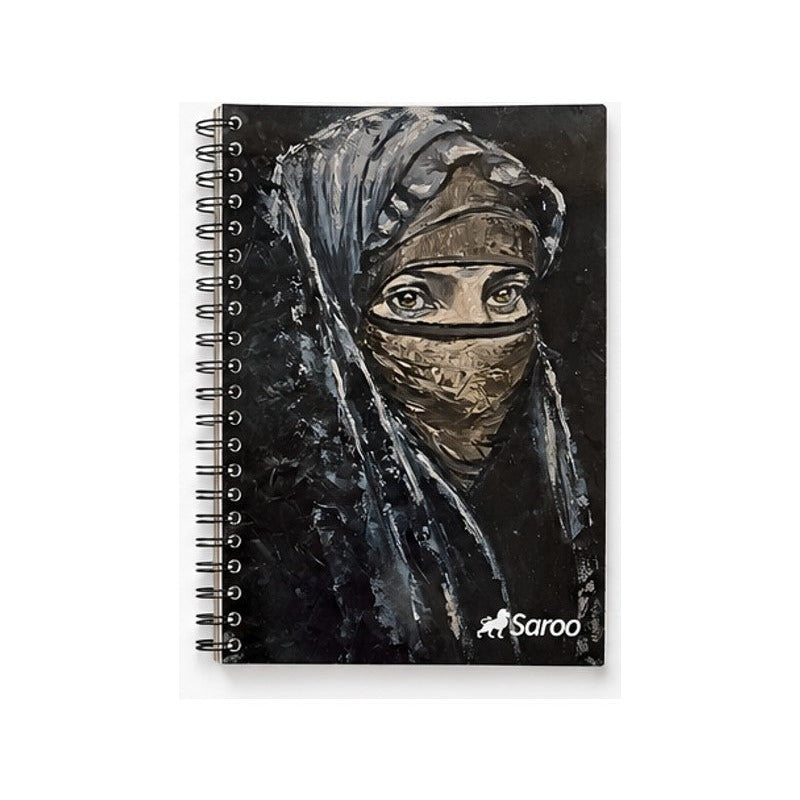 CUADERNO 96 HOJAS SAROO ESPIRAL ESTEREOTIPO T/DURA - FUNDA X 8
