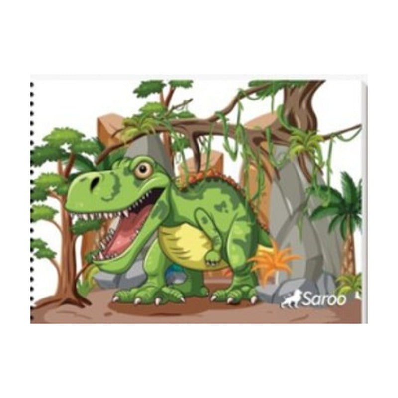 BLOCK DE DIBUJO SAROO 40 HOJAS T/DURA - FUNDA X 5