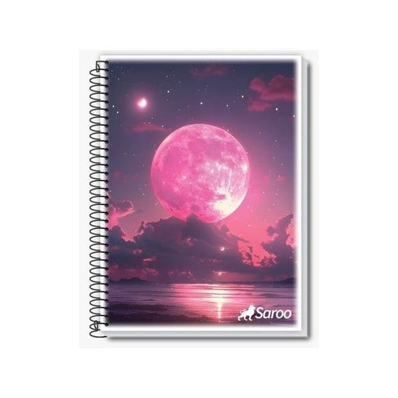 CUADERNOLA 70 HOJAS FLEX SAROO LISAS - FUNDA X 10