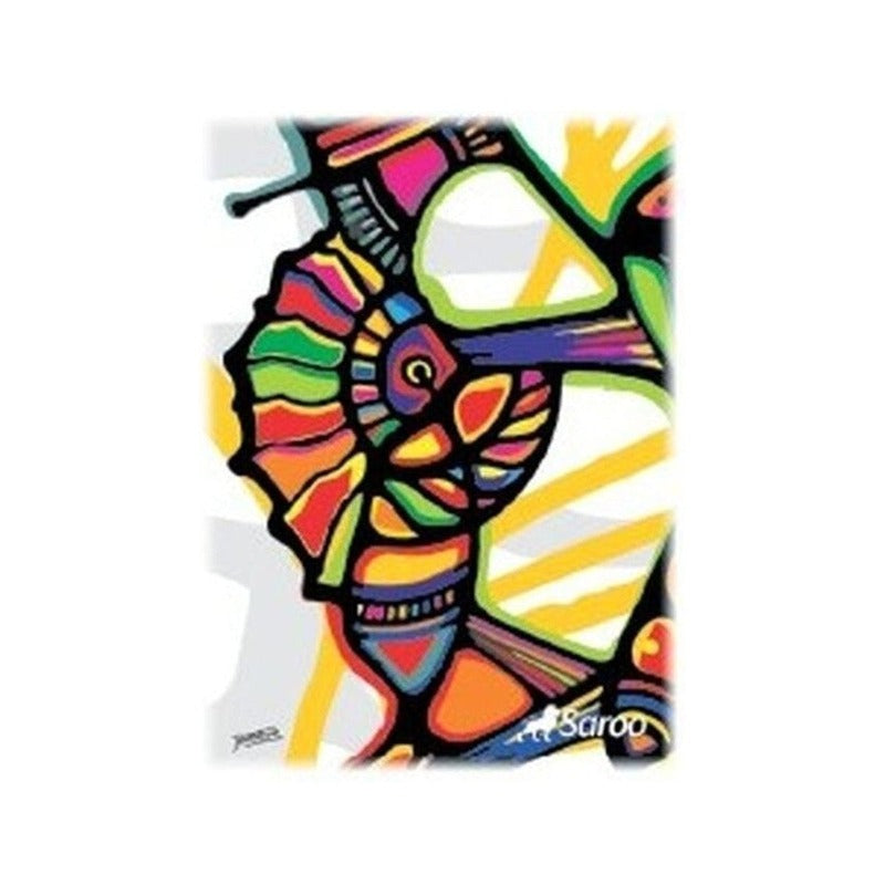 CUADERNOLA 70 HOJAS FLEX SAROO PIEDRAS - FUNDA X 10