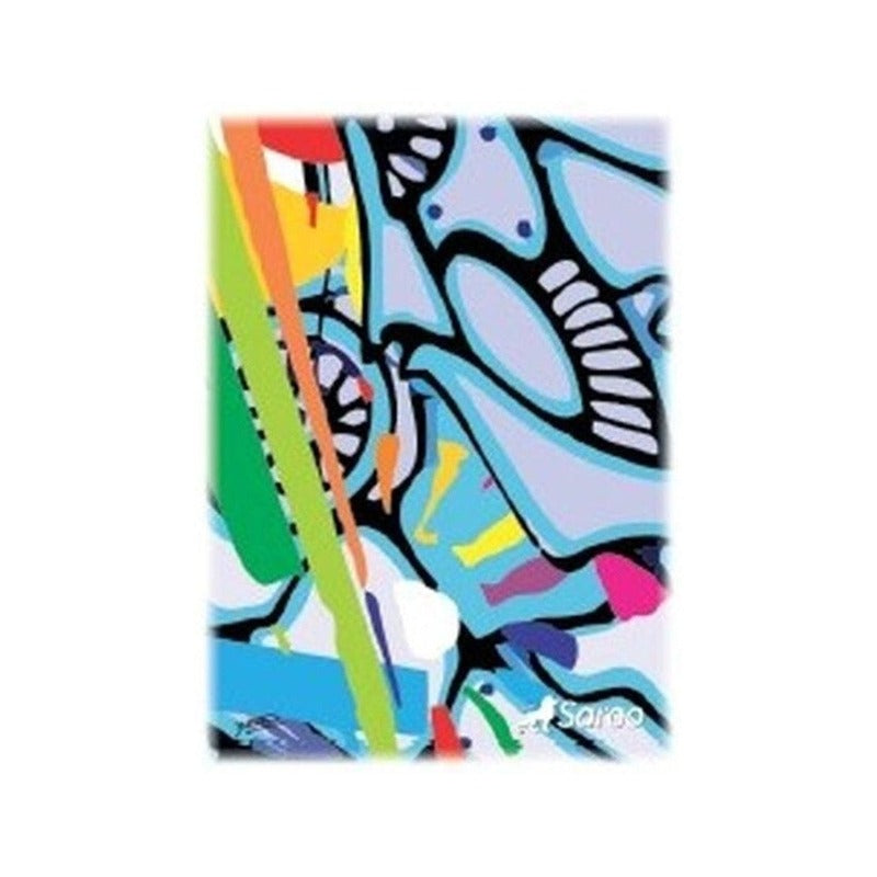 CUADERNOLA 70 HOJAS FLEX SAROO PIEDRAS - FUNDA X 10