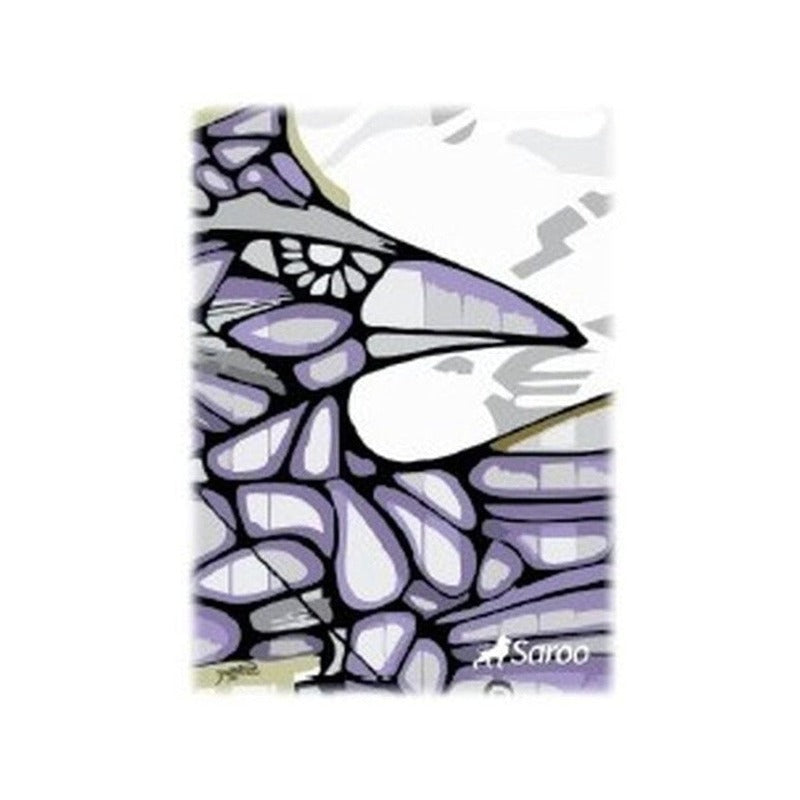 CUADERNOLA 70 HOJAS FLEX SAROO PIEDRAS - FUNDA X 10